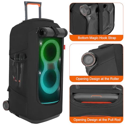 Speaker Carry Cover Travel Bag Compatible with JBL Party Box 320 | Portable Speaker Dust Case Fits for JBL Party Box 320 for Outdoor Travel - size: For JBL Partybox 320