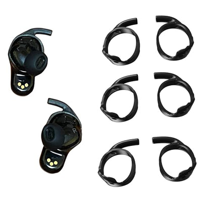 Silicone Ear Wings for Bose QuietComfort Earbuds Ultra/II/2nd Gen (2022/2023/2025) Hooks Stability Bands (3 Sets Medium) - size: 3 Sets Medium