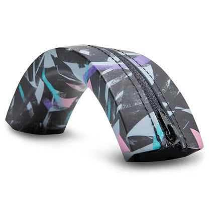 WC BandZ ATH - Upgraded Headband Cover for Audio Technica ATH M50X / M50XBT / M50 / M40X / M40 / M40FS / M30X / M30 / M20X / MSR7 by Wicked Cushions | 90's Black - color: 90's Black