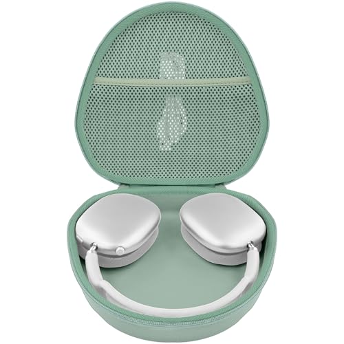 Hard Case for Apple AirPods Max 2/AirPods Max Wireless Headphones - color: Green Case