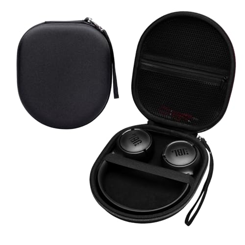 Headphone Headset Case Compatible with TALIX H30/JBL/JLAB/Sony/Soundcore by Anker/BERIBES/KVIDIO Wireless On-Ear Headphones, Black - color: Black