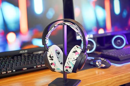 WC HeadbandZ Arctis Nova - Upgraded Silicone Headband for Arctis Nova Headsets by Wicked Cushions - Enhanced Flexibility, Comfort, and Style with Matching Earpad Designs | 90's White - color: 90's White