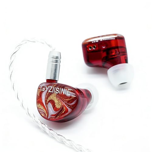 IEM 10mm1DD in‑Ear Monitor, a Wired Earphone with Rich mid‑Low Frequency Texture, Suitable for pop and Rock Music. Ideal for Daily Sports, and Studio Monitoring. (3.5mm Without Microphone)