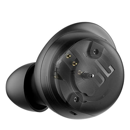 JBL Live Free NC+ - True Wireless in-Ear Noise Cancelling Bluetooth Headphones with Active Noise Cancelling, Microphone, Up to 21H Battery, Wireless Charging (Black) - color: Black