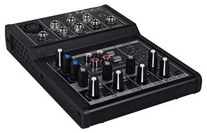 Mackie Mix5 5-Channel Compact Mixer, Black - size: Mix5