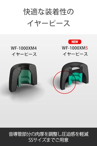 Sony WF-1000XM5 True Wireless Noise-Canceling Earbuds, Alexa Built-in, Bluetooth, in-Ear Headphones, Up to 24h Battery, Quick Charge, IPX4, Works with iOS & Android - Silver/Gold International Version - color: Silver