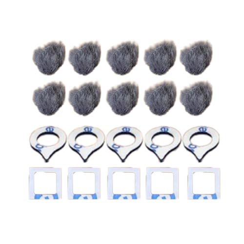 Furry Windshield Artificial Furs For 8 9 10 11 Cameras Microphones For Outdoor Noise Cancellation Windscreen