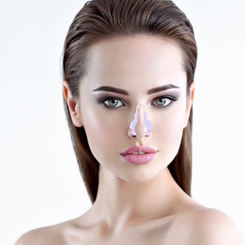 Ipetboom Nose up Clip Silicone Nose Lifter and Bridge Straightener for Adults 2 Pcs Non-Surgical Corrector Beauty Tool for Droopy Tip Hump and Bump Shaping