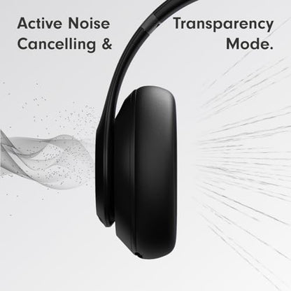 Beats Studio Pro Premium Wireless Over-Ear Headphones- Up to 40-Hour Battery Life, Active Noise Cancelling, Great for Travel & Commuting, USB-C Lossless Audio, Apple & Android Compatible -Black | Over-ear audio with active noise canceling, 40-hour battery