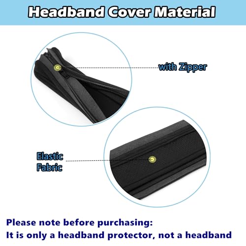 Cooling Gel Earpads Headband Cover Replacement Compatible with Sennheiser HD280/HD280-13/HD280-Pro/HD281/HMD280/HMD280 Pro/HMD280-13/HMD281/HMD281 Pro Headset Ear Pads Head Band Cover Cushions