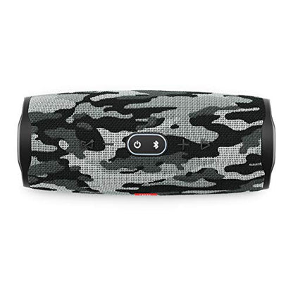 JBL Charge 4 Portable Bluetooth Speaker (Black/White Camouflage) - color: Multicolor