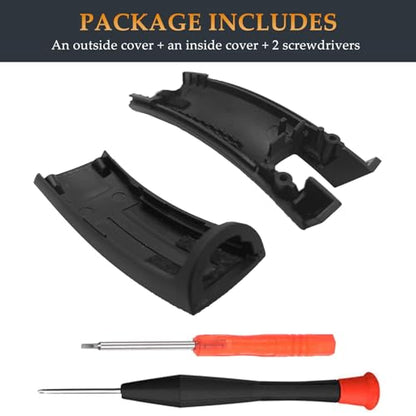 WH-1000XM4 Slider Covers Same as the OEM XM4 Side Cover Accessories Replacement Parts Compatible with Sony WH-1000XM4 Noise Cancelling Headphones (Black) - color: Black