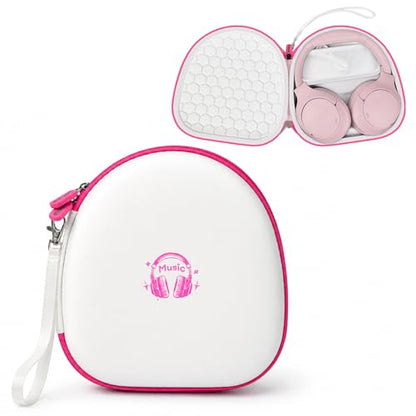 PAIYULE Headphone Case for Sony WH-CH720N 520, for JBL Tune 720BT, Bright Pink - color: Bright Pink