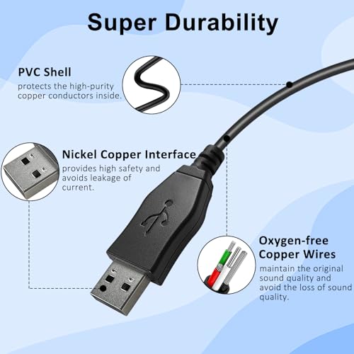 USB A Male Cable to 3.5mm 97cm/3.2FT TRRS Aux Female Jack Audio Adapter | External Sound Card 3.5mm Aux Stereo Converter Compatible with Headphone Earphone Speaker to PC Laptop Desktop PS4 PS5