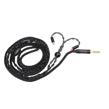Cuifati 4.4mm Balanced MMCX Cable, Anti Tangling 4.4mm Balanced Male to MMCX Earphone Cable for Replacement