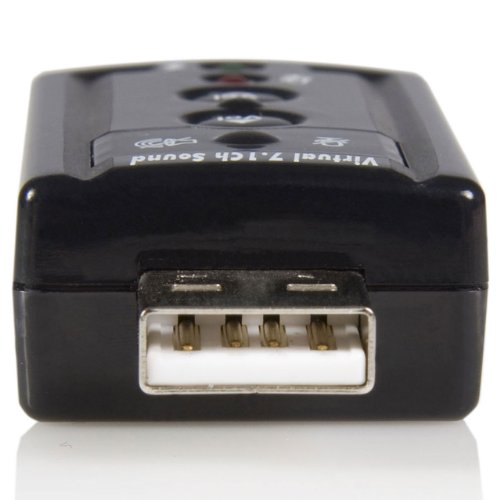 StarTech Virtual 7.1 USB Stereo Audio Adapter, USB 2.0, Tereo (ICUSBAUDIO7)