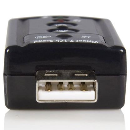 StarTech Virtual 7.1 USB Stereo Audio Adapter, USB 2.0, Tereo (ICUSBAUDIO7)