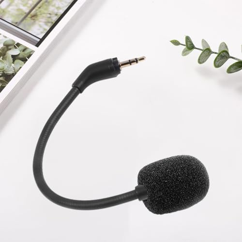 Replacement Microphone Compatible with Logitech Astro A30 Gaming Headset-Flexible Boom Mic with Noise-Canceling Foam