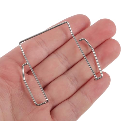 SUPVOX Receiver Belt Clip Universal Microphone Holder Clip for Wireless Mic Transmitters Professional Mic Belt Mount Lightweight and Durable 2.24X1.96X0.39 Inch