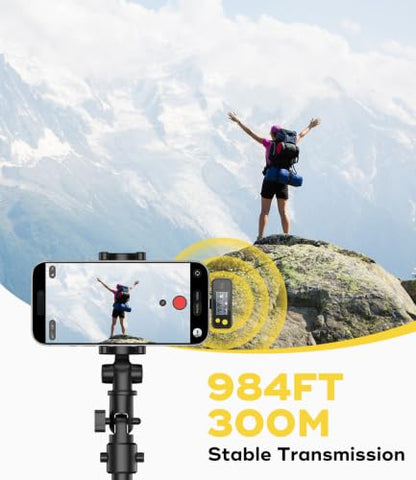 FULAIM 4-Pack Wireless Lavalier Microphone for iPhone Android Camera PC | 21H Battery Life with Charging Case, AI Noise Cancellation, 300m Range, Lapel Mini Mic for Vlog Interview TikTok