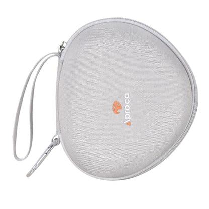 Aproca Kids Headphones Case Compatible with iClever BTH12 / HS19 / BTH26 Kids Bluetooth Headphones, Storage Hard Bag -Grey (Case Only) - color: Grey