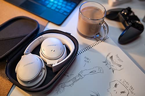 Bose QuietComfort 45 Noise Canceling Bluetooth Headphones (White Smoke) (Renewed) - color: White Smoke