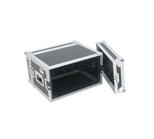 OSP Cases | ATA Road Case | 6-Space Effects Rack | 14" Deep | RC6U-14 - size: 6 Space, 14"