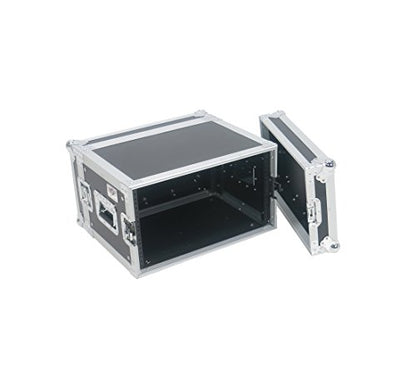 OSP Cases | ATA Road Case | 6-Space Effects Rack | 14" Deep | RC6U-14 - size: 6 Space, 14"