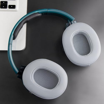 SOULWIT Replacement Earpads for Skullcandy Hesh 3/ANC/Evo & Crusher Wireless/540/ANC/Evo & Venue ANC Over-Ear Headphones, Ear Pads Cushions with Protein Leather, Noise Isolation Foam - Grey - color: Grey