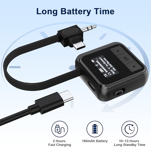 QC15 Airplane Headphone Adapter Compatible with Bose 700 QuietComfort 2 QC3 QC45 QC35 QC35ii QC25 QC20 NC700 SoundLink AE2 and More Headphones, Golden Plated 3.5mm Jack - style: Compact & Portable Design