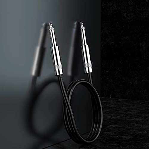 2-Pack 10ft 1/4" TS Cable Pro Audio Stereo Interconnect Instrument Cord - size: 10 Feet