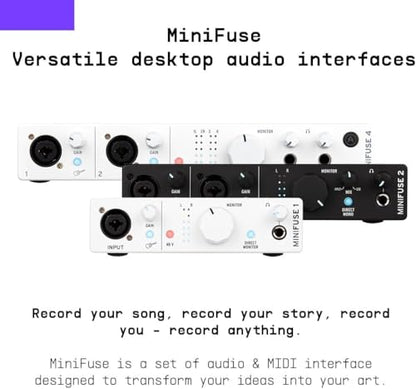 Arturia MiniFuse USB-C Audio Interface (Champagne, MiniFuse 2) - color: Champagne, size: MiniFuse 2