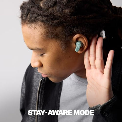 Skullcandy Dime Evo Wireless Earbuds with Clip-Anywhere Case - Preppy Sage | In-Ear Fit, Noise Isolating, 36 Hours Battery, Microphone for iPhone Android, Easy Clip-On Design, Travel, Commuting - color: Preppy Sage