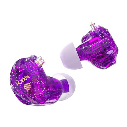 iCON Pro Audio Element 5 in-Ear Monitors - Pro Wired Earphones with 3.5mm Jack for Studio Monitoring, PC, Mac, Smartphone - Noise Isolating Hi-Fi IEM