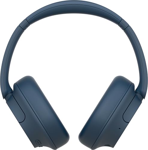 Sony WH-CH720NL Noise Canceling Wireless Bluetooth Headphones - Built-in Microphone - up to 35 Hours Battery Life and Quick Charge - Navy Blue - color: Blue