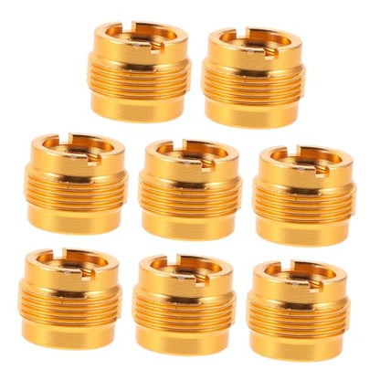 8Pcs Microphone Adapter Set Female to Male Thread Adapters for Secure and Stable Mic Mounting Vibration Dampening Design Quick and Simple Installation