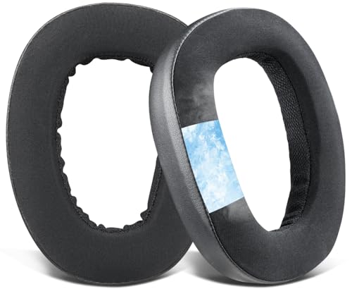 SOULWIT Cooling-Gel Earpads Replacement for Sennheiser GSP500, GSP550, GSP600, GSP 670 Gaming Headset, Ear Pads Cushions for EPOS H6 Pro, GSP601, GSP602 Headphones - Black - color: Black