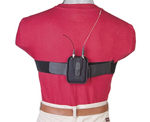 Neotech Wireless Performance Pouch - Neoprene Holder & Strap for Wireless Transmitter - Instrument Strap or Belt Pouch for Mic Pack - Easy Attachment, Fits Most Transmitters