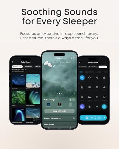 Soundcore Sleep A30 Special by Anker, Sleep Earbuds - color: Lunar White