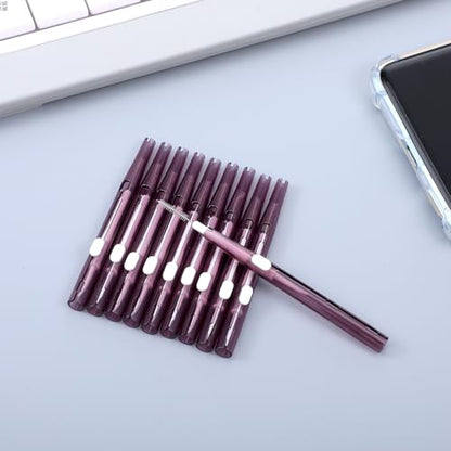 10Pcs Cell Phone Cleaning Kit, Dual Head Anti-Clogging Nylon Brushes Hook Cleaner, Multifunction Mini Cleaning Kits for 16 17 Pro Max Charging Port, Speaker, Earphone, Tablet, Camera, Keyboard, Purple