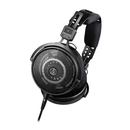 Audio-Technica ATH-R50x Professional Open-Back Over-Ear Reference Headphones, Bundle with Turnstile Audio Desktop Stand