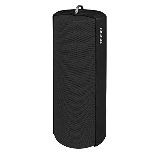 Toshiba Bluetooth Speaker | Wireless Speaker with Bluetooth Technology | 10+ Hour Battery Life | 30 FT Operating Range | Built in Microphone | Portable Speaker with 6 Watts of Power | TY-WSP70(K) - color: BLACK