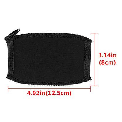 Geekria Flex Fabric Headband Cover Compatible with Skullcandy Crusher Evo, Crusher ANC / 2, Hesh 3, Hesh Evo, Hesh ANC, Venue Headphones, Easy DIY Installation (Black)