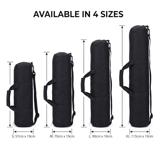Tripod Case Heavy Duty Tripod Bag with Shoulder Straps and Handles S - size: 22.4 in L * 7.5 in D