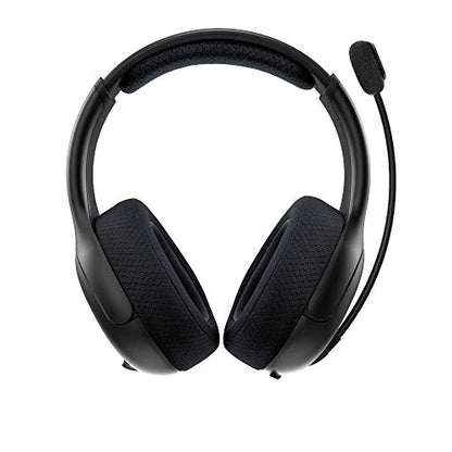 PDP AIRLITE PRO Wireless Power Stereo Gaming Headset with Noise Cancelling Microphone: Compatible with PS5/PS4/PS3 Console/PC Windows 10, Comfortable Lightweight Headphones, Long Battery Life (black)