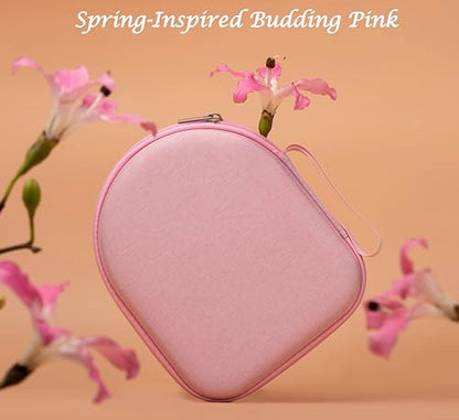 Ginsco Case Compatible with JBL Tune 510BT/520BT/500BT, Compatiblewith Sony WH-CH520/510, Ultra-Slim Hard Shell Headphone Case for On Ear Headphones (Pink) - color: Pink