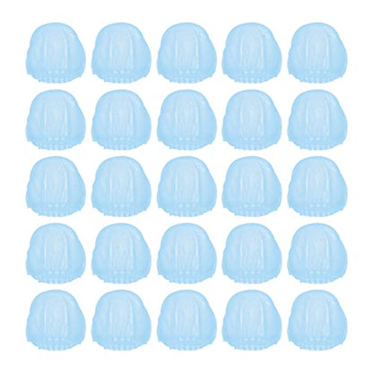 LIFKOME 200pcs Non-woven Disposable Microphone Covers for Ktv Conference and Performance Saliva and Noise Protection Easy to Use Sanitary Mic Accessory