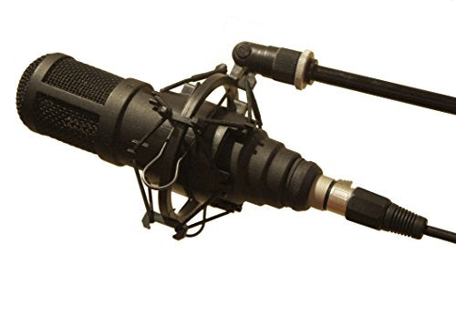Universal Mic Microphone Shock Mount Clip Holder Podcast Home Studio Recording 5/8 Inch Diameter