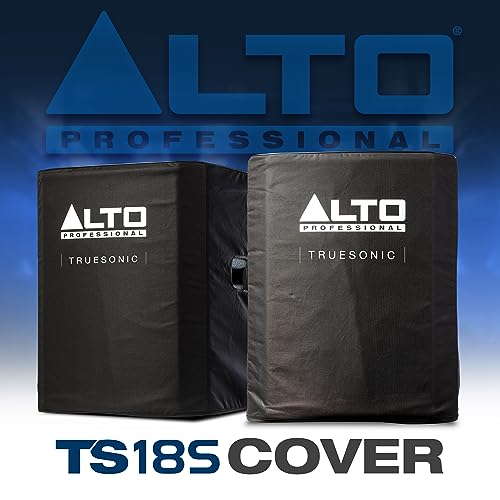 ALTO Durable Slip-On Cover for TS18S Subwoofer | Protective Rugged Cover, Nylon Lining Construction, and Easy Handle Openinings - style: TS18S Cover
