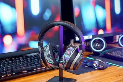 WC Freeze Stealth Pro - Cooling Gel Earpads for Turtle Beach Stealth Pro 1 | Made by Wicked Cushions | Boost Comfort, Durability, Thickness & Sound Isolation | 90's Black - color: 90's Black